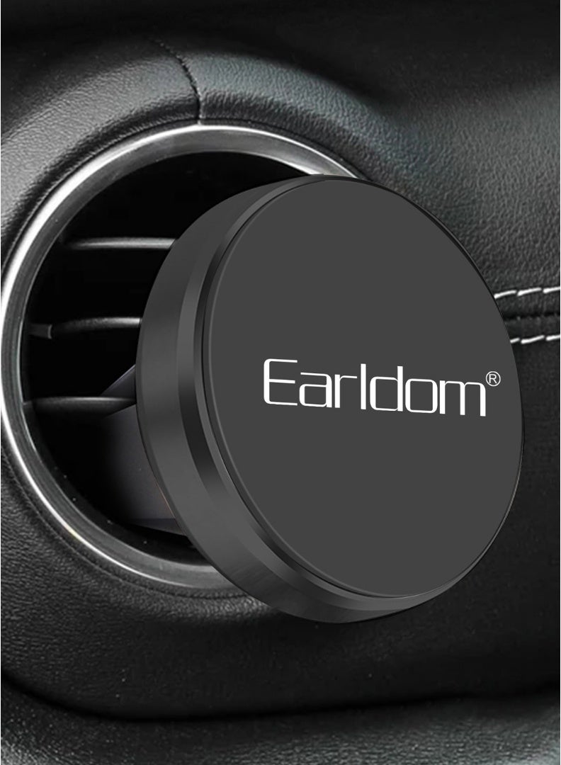 أيرلدوم المغناطيسي تنفيس الهواء سيارة جبل-حامل هاتف مدمج-360-دوران - قبضة آمنة-عملية بيد واحدة - Image 2
