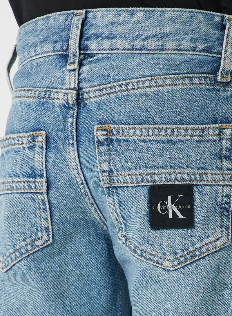 Calvin Klein Jeans Youth Straight Fit Jeans