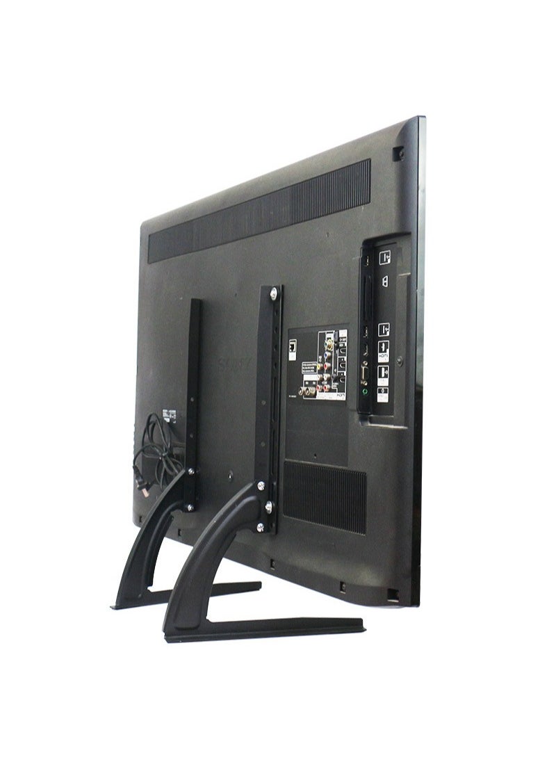 Universal Table Top TV Stand for Most 39-70 Inch LCD LED Flat Screen TVs with Height Adjustment, VESA Patterns up to 800x500 mm, 35 kg