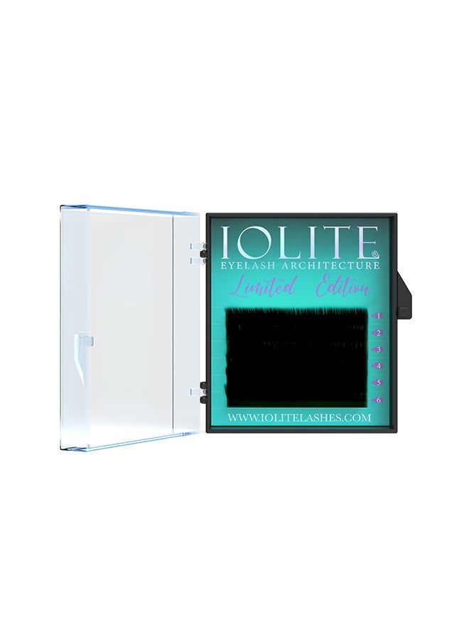 IOLITE Colored Classic Lashes Eyelashes Ombre Limited Edition Straight 07T, 11Mm