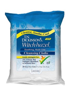 Dickinson's Son'S Witch Hazel Cleansing Cloths 25 Cloths (Pack Of 4)  - Image 1