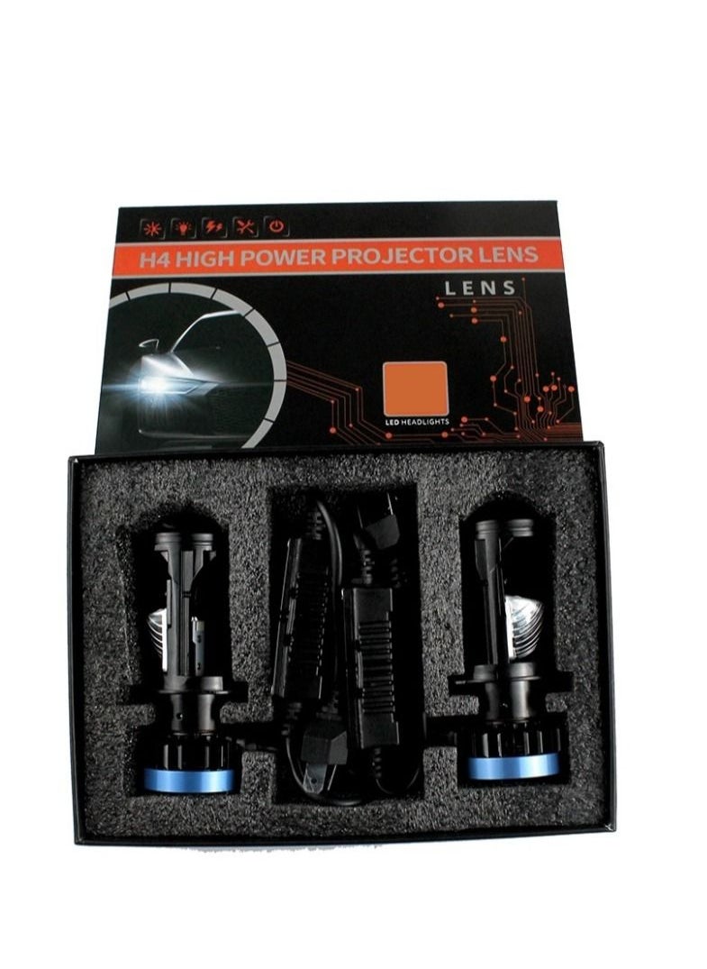 Generic H4 High Power Projector  Lens Headlight Bulbs  - Image 2