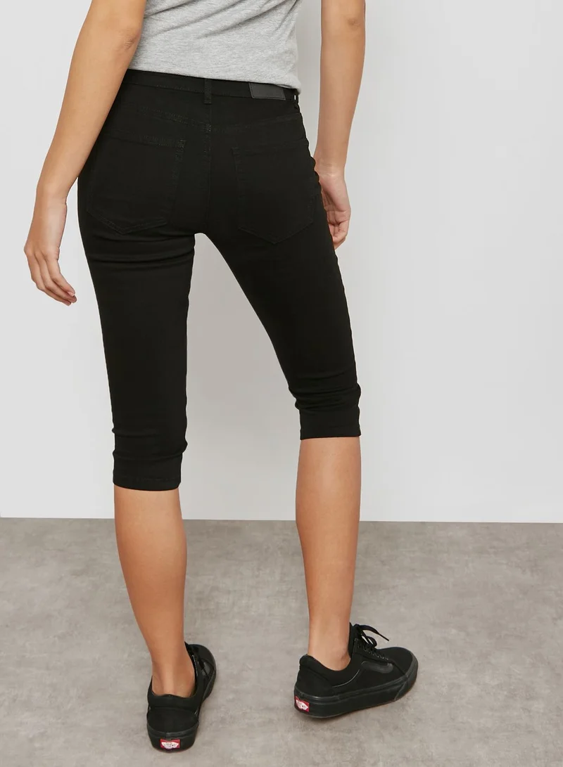 Jacqueline de Yong Cropped Skinny Fit Pants