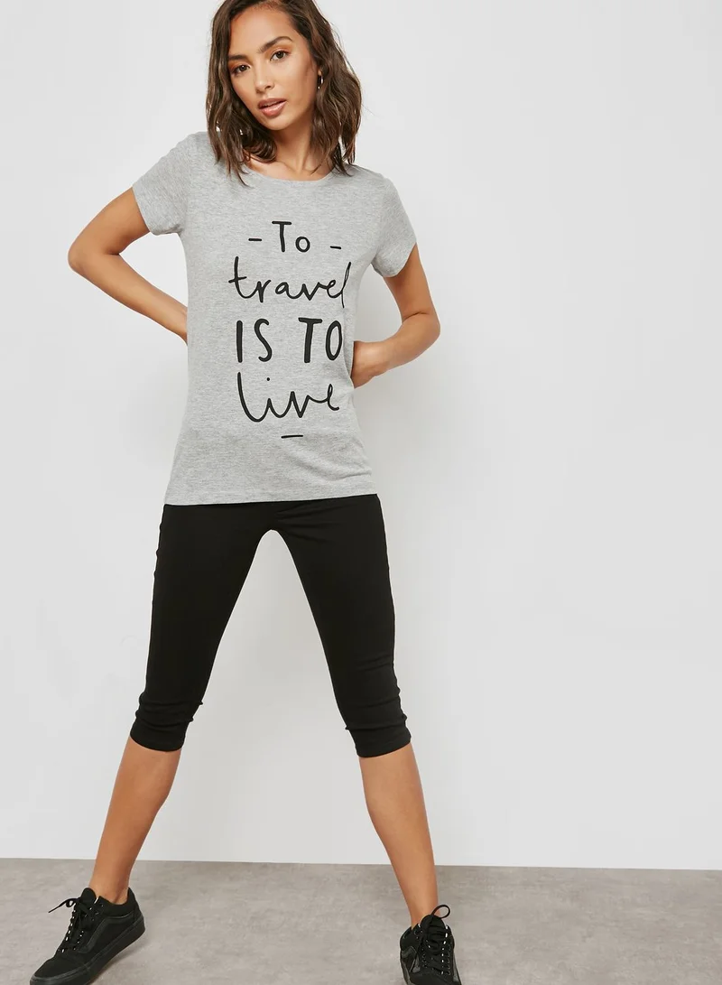Jacqueline de Yong Cropped Skinny Fit Pants