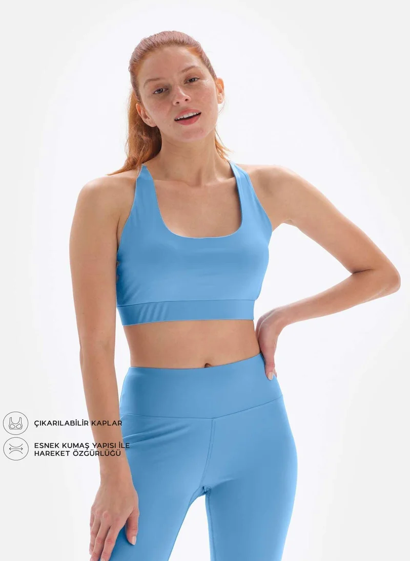 dagi Sports Bra U-neck Polyamide Thin Strap Activewear