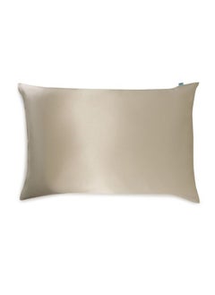 BRIGHTLY LABS Brightly Labs Silver Infused Mulberry Silk Pillowcase Antibacterial Hypoallergenic Skin And Hair Care, Grade 6A Silk with Silver Ion Treatment. Queen size, Envelope closure.  - Image 1