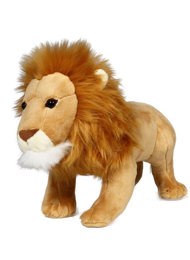 Lion Stuffed Animal, Lifelike Plush Toy, 12 Inches Length - pzsku/Z8539AB1DC4FEBF861896Z/45/_/1734347206/4371e8bc-fd11-4879-a537-9730a06b2930