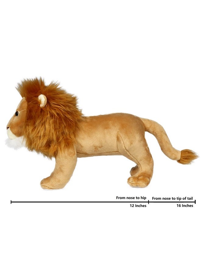 Lion Stuffed Animal, Lifelike Plush Toy, 12 Inches Length - pzsku/Z8539AB1DC4FEBF861896Z/45/_/1734347217/0ee7dc52-ac35-4808-bc7d-1d9e4943cd16