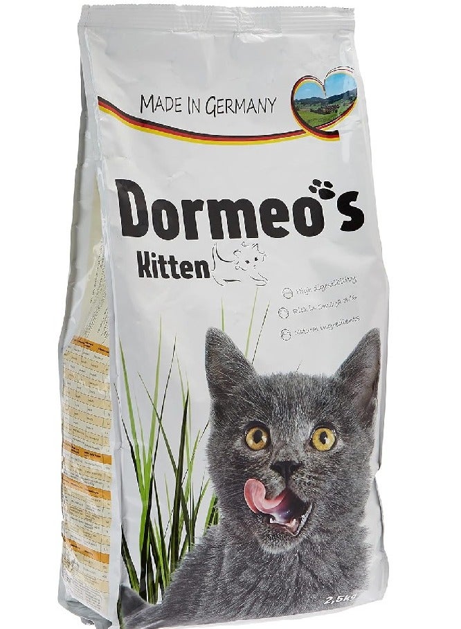 Dormeo's Kitten Dry Food [Weight - 2.5kg] - Image 1