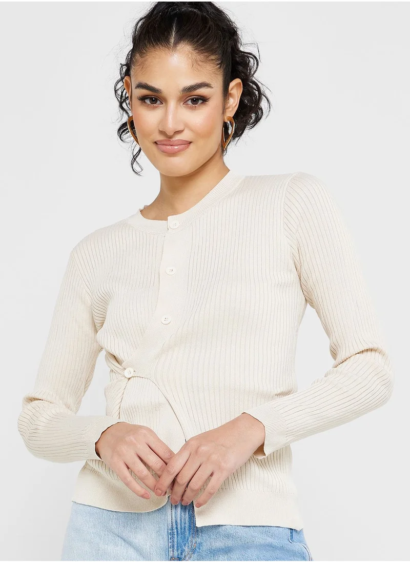 ELLA Tie Front Detail Sweater