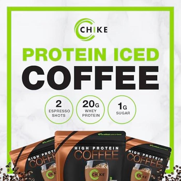 Chike Mocha High Protein Iced Coffee, 20 G Protein, 2 Shots Espresso, 1 G Sugar, Keto Friendly and Gluten Free, 14 Servings (15.3 Ounce) - Image 4