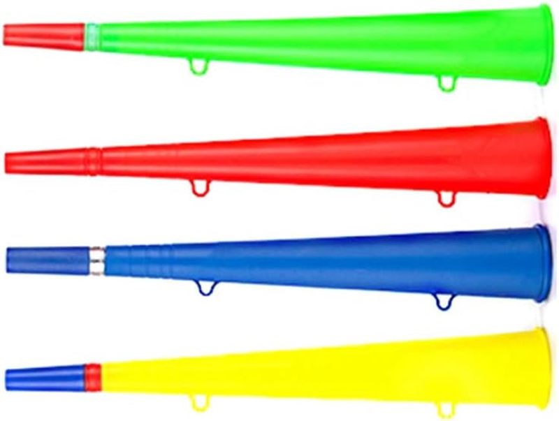 Stadium Horn 12-Pack Durable Plastic - Loud Clear Cheering Power Football Fan Horn for Soccer Basketball Game Day Stadium Watch Party Fan Groups - Image 3