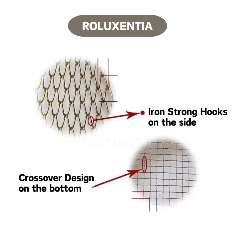 ROLUXENTIA Collapsible Round Egg Basket - Metal Wire Storage with Handles, Perfect for Hanging & Family Farm Gathering - Golden Basket for Chicken Farm, Holds 20-25 eggs - Image 5