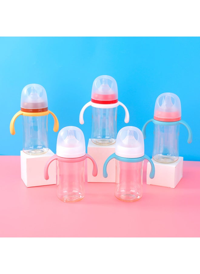 Bei * Pro Wide Diameter PPSU Bottle Baby Neonatal Anti-flatulence Bottle Nipple Suit Baby Bottle-Capacity:240ml With Ears - Image 1
