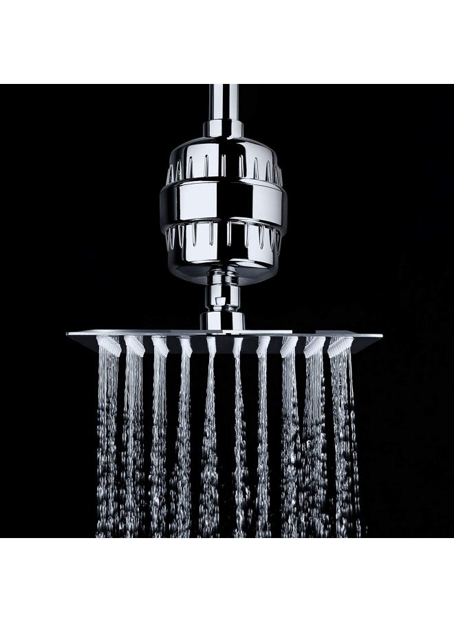 AquaBliss - AquaBliss High Output Revitalizing Shower Filter Reduces Dry Itchy Skin Dandruff Eczema and Dramatically Improves The Condition of Your Skin Hair and Nails Chrome SF100 - Image 1