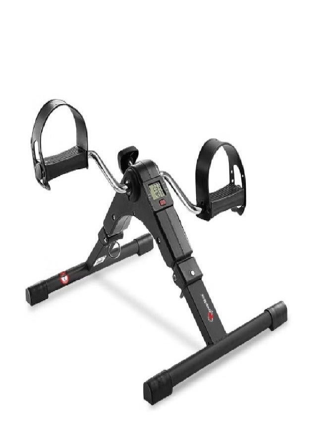 Mini Exercise Bike,with Digital Monitor Portable Exercise Bike Pedals under Desk Mini Cycle Bike, for Legs And Arms Exerciser - Image 2