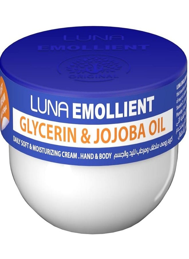 Luna - Emollient Soft Cream Glycerin & Jojoba Oil 160 gm - Image 1