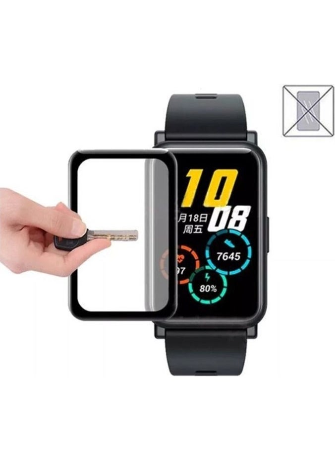 Techmaster Huawei Watch Fit 3D Glass Full Screen Protector  - Image 3