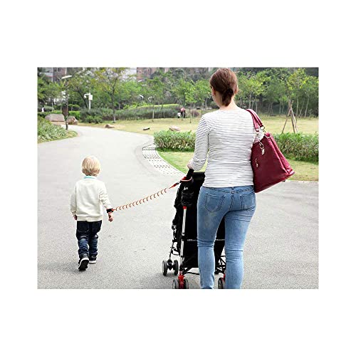 SYGA 1.5 Meter Anti Lost Safety Wrist Bracelet for Baby Child,with Extra Long Harness Strap Walking Hand Belt(Orange) - Image 4