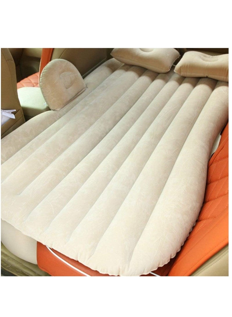 ELTRAZONE Travel Inflatable Bed,Car Air Bed Comfortable,Back Seat Extended Mattress Universal Car Cushion Flocked Camping Airbed For Kids - Image 3