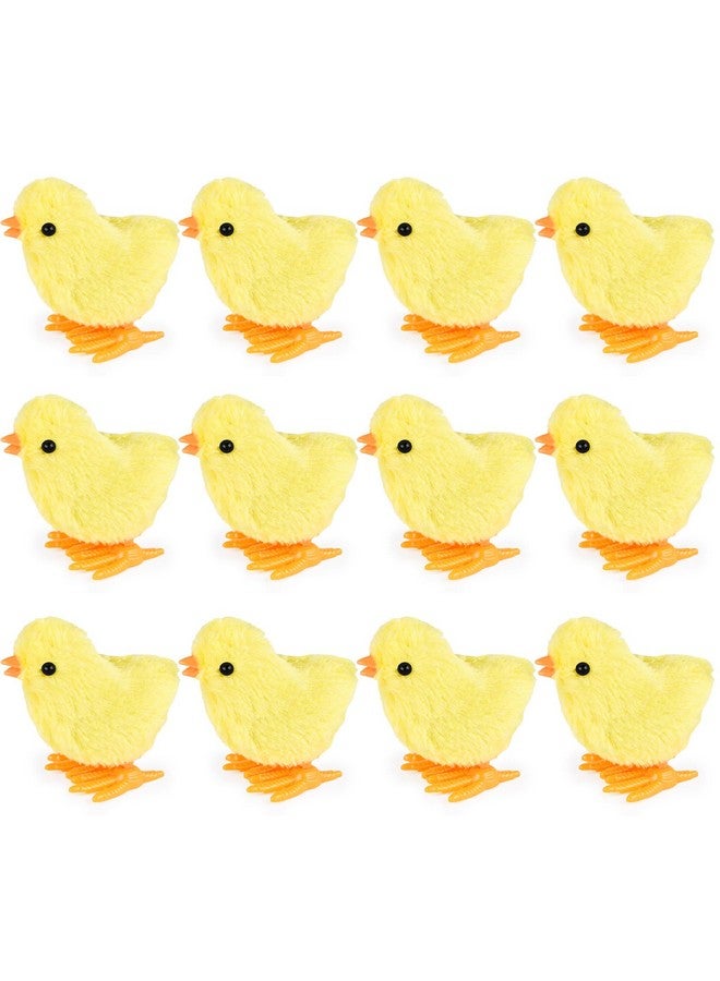 3 اوترس ثعالب مائية، 12 قطعة من ألعاب الدجاج الزنبركي، ألعاب دجاج قطيفة لطيفة قابلة للقفز تعمل بالزنبرك للأطفال، حقائب هدايا وصناديق كنز، هدايا حفلات - Image 1