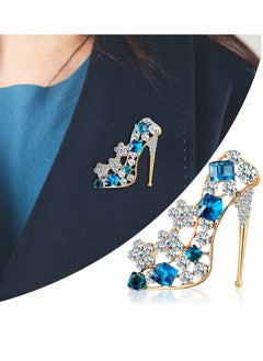 Excefore Rhinestone Brooches, 4 Pcs Crystal Brooch Pins  - Image 5
