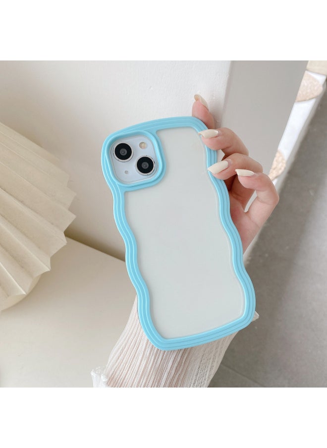 Wave Edge Frame 2-in-1 Detachable Pctpu Simple 6/7/8 Protective Case For Se Phone Cover Elegant Minimalist Design-Color:Light Yellow-Applicable Model:For Iphone 7/8