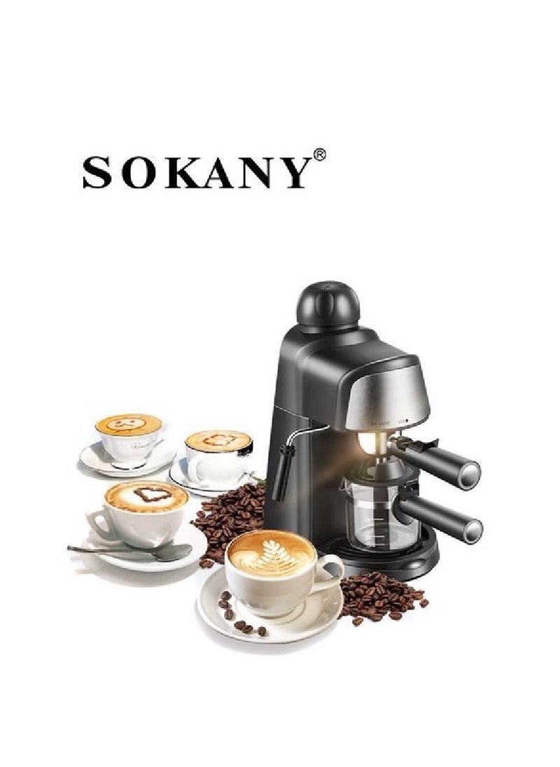 sokany - Steam Espresso Maker 240 ml 800 W SK-6810 - Image 1