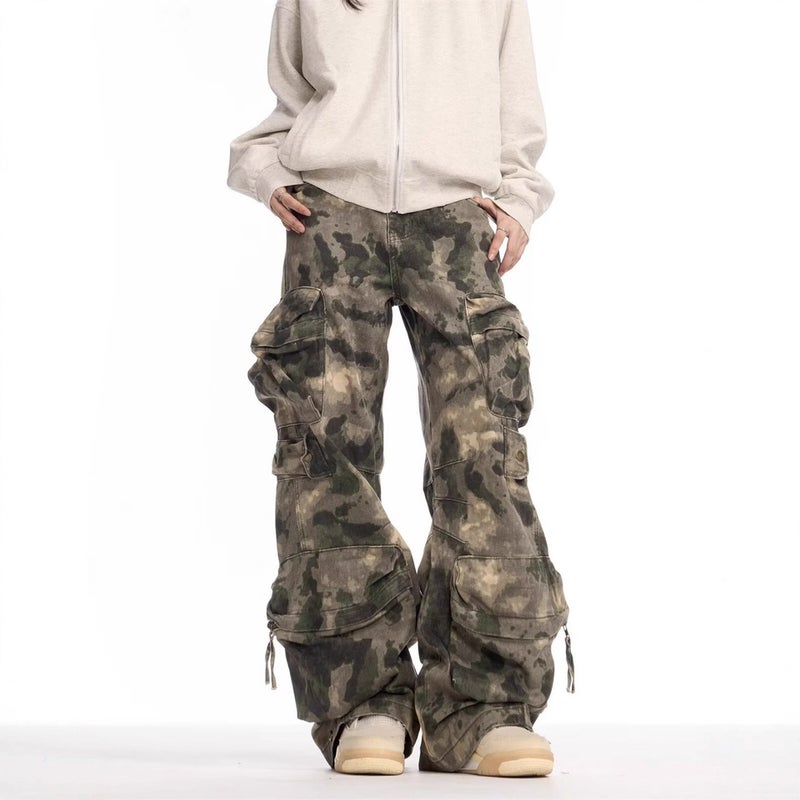 Unisex Classic Denim Jeans Loose Fit Daily Outdoor Wear - Image 2