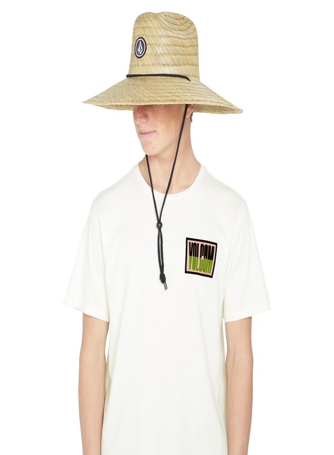 Volcom Men's Quarter Straw Hat, Natural, S - Image 3