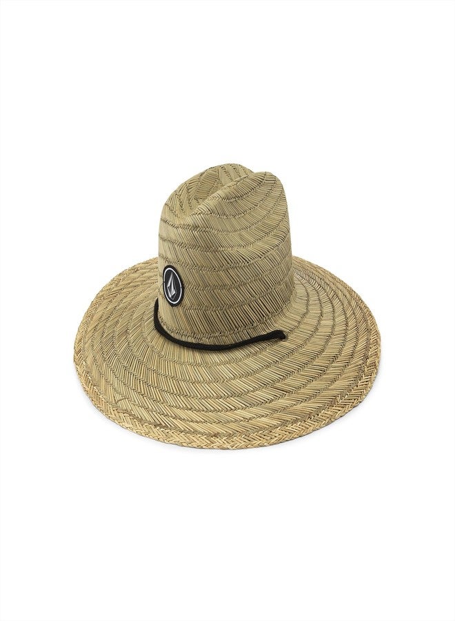 Volcom Men's Quarter Straw Hat, Natural, S - Image 1