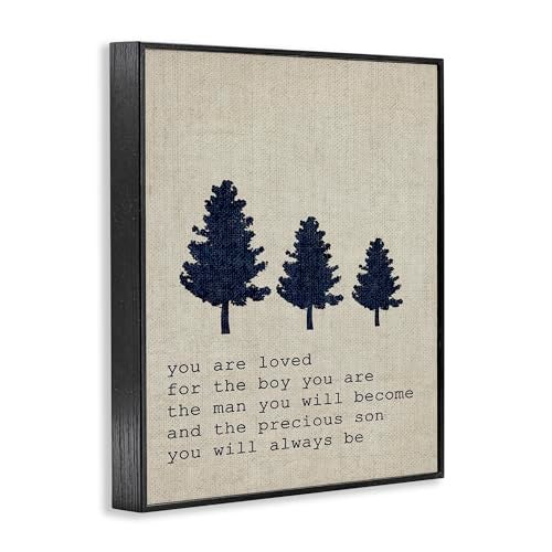 Stupell Industries Stupell Home Décor You are Loved Son Trees Framed Giclee Texturized Art, 11 x 1.5 x 14, Proudly Made in USA - Image 3