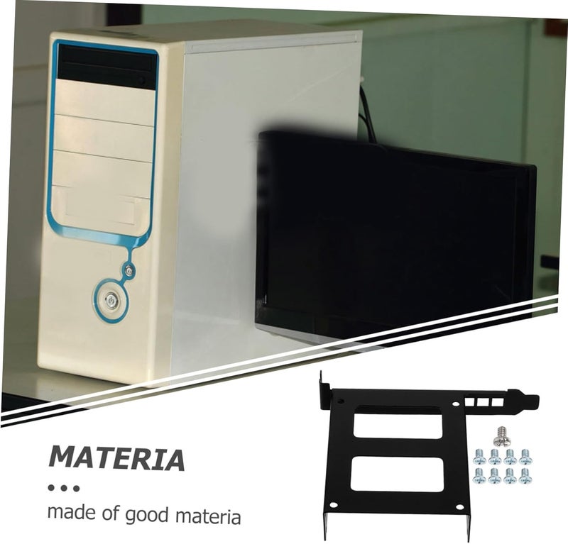 POPETPOP 1set Hard Drive Mounting Bracket Kit for Ssd and Structure Compatible Standard Desktop Easy Installation for Enhanced Storage - Image 4