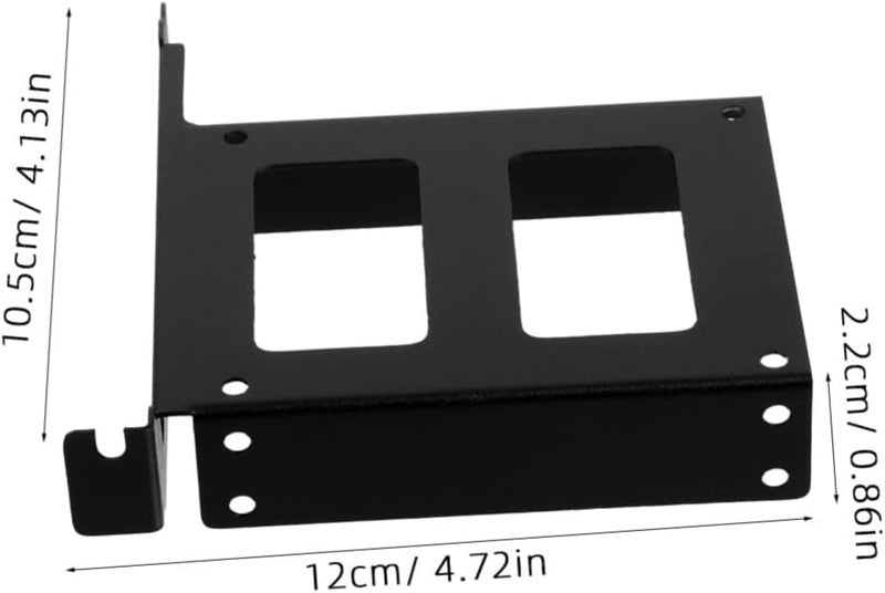 POPETPOP 1set Hard Drive Mounting Bracket Kit for Ssd and Structure Compatible Standard Desktop Easy Installation for Enhanced Storage - Image 2