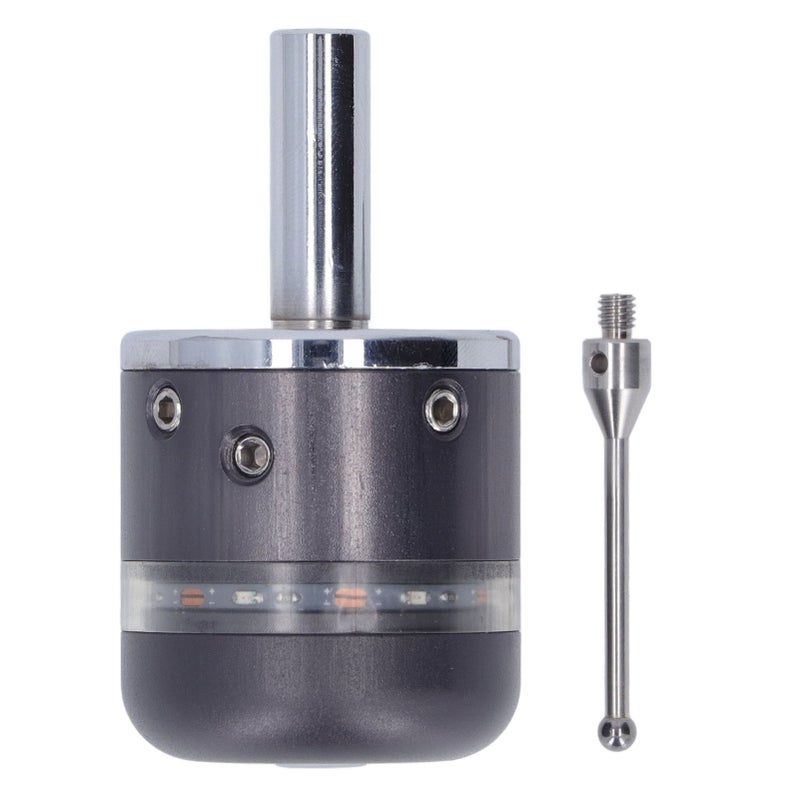 3D Edge Finder Probe Waterproof Digitizing Touch Probe for CNC with 4mm Ball Tip Metal Gray Green Light - Image 1
