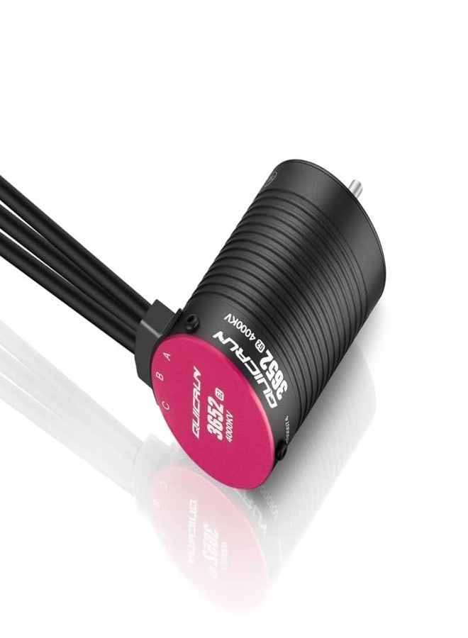 Hobbywing محرك HOBBYWING QUICRUN 3652SL الأسود G2 (محرك Quicrun 3652-5400KV SL G2) - Image 3