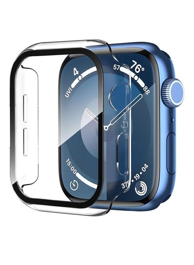 واي جيه سلسلة مشاهدة من إنتاج شركة *** من إنتاج 11 إلى 10 حقائب مزودة بوقي شاشة الأفلام المفصل، غطاء شاشة فائقة الوضوح حساس للمس مصد للكمبيوتر ذي قدرة الحماية الكاملة (46 ملم، واضح) - Image 1