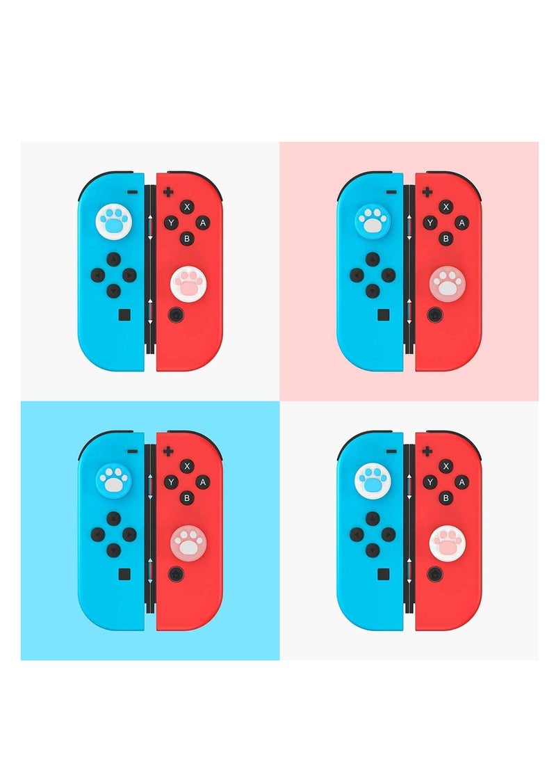 SYOSI Switch Thumb Grip Caps, Joystick Cap for Nintendo Switch & Lite, Soft Silicone Cover for Joy Con Controller, Cat Claw Design - Image 3
