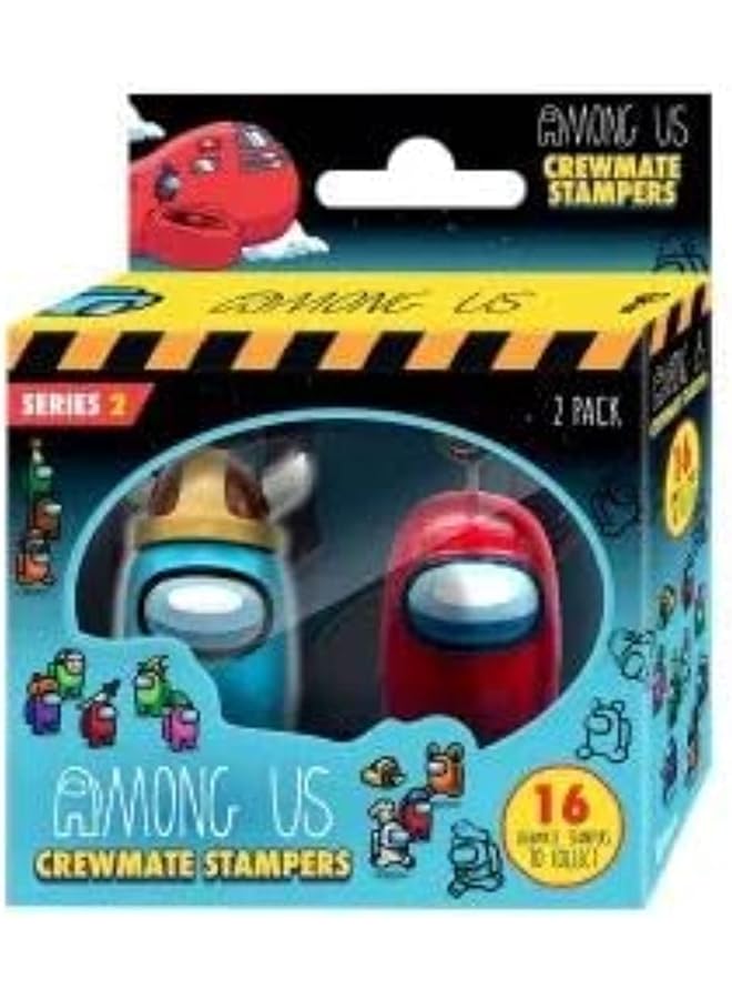 Among Us Crewmate Stampers Two Pack Window Box 16 Styles