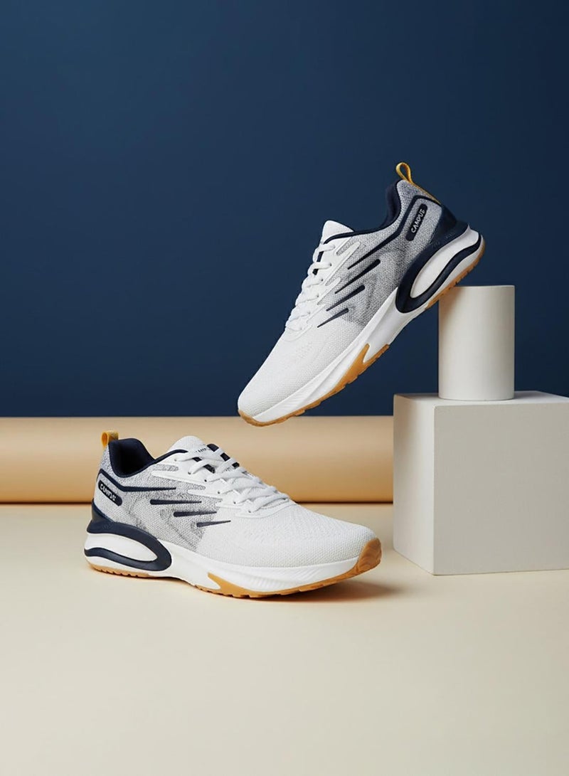 CAMPUS Men's Low-Top Sneakers - Smart Streetwear Vibe Shoes with Soft Cushioning and Bold Look - Image 2