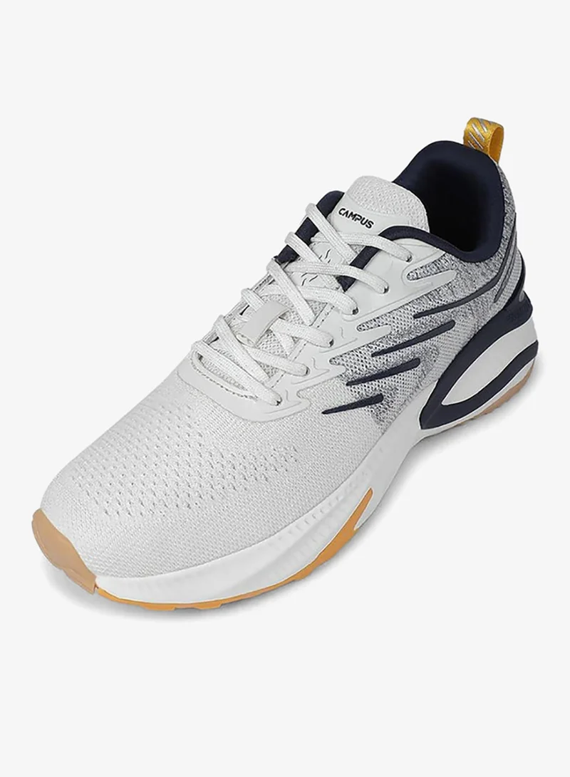 CAMPUS Off Wht/Navy Men's Low-Top Sneakers - Smart Streetwear Vibe Shoes with Soft Cushioning and Bold Look for Men | Best Price UAE