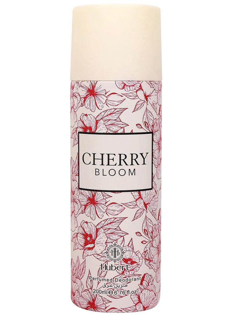 Hubert Cherry Bloom Perfumed Deodorant 200 ML - Image 1