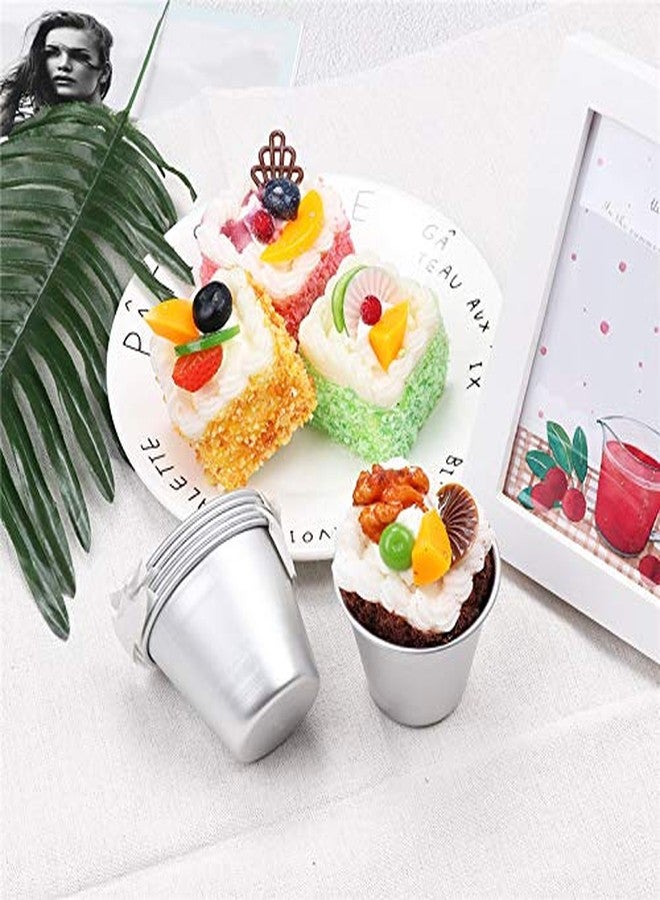 FRIGIIRE 6 Pcs Nonstick Individual Tumblers Popovers Chocolate Molten Pudding Cups Raspberry Mold,3.15 inch Height - Image 5