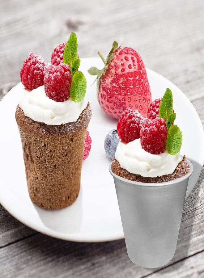 FRIGIIRE 6 Pcs Nonstick Individual Tumblers Popovers Chocolate Molten Pudding Cups Raspberry Mold,3.15 inch Height - Image 4