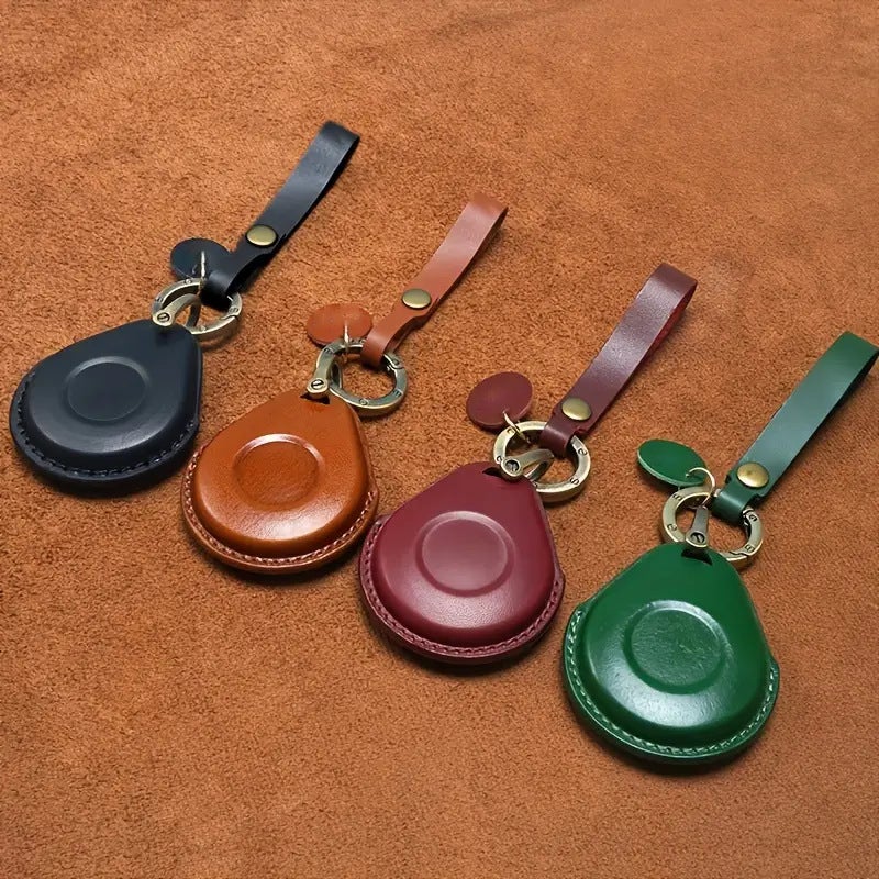 Multicolor Access Card Keychain Access Card Holder Leather Portable Keychain Key Pendant Harley Key Case - Image 2