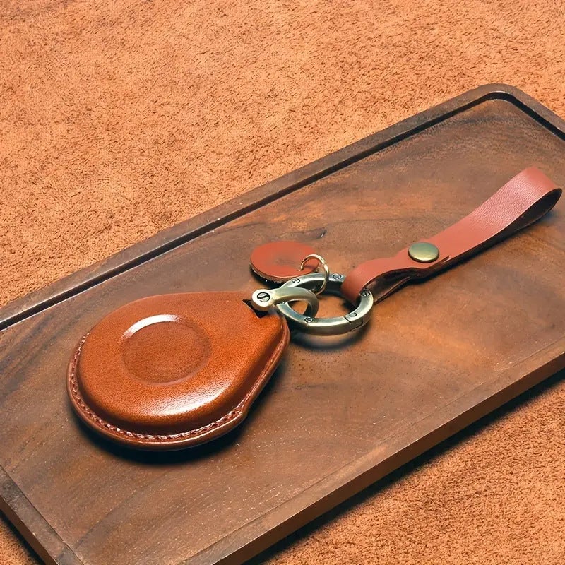 Multicolor Access Card Keychain Access Card Holder Leather Portable Keychain Key Pendant Harley Key Case - Image 5