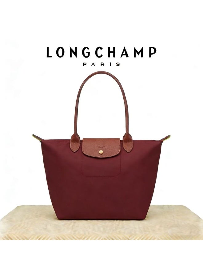 Longchamp Women's Medium , Shoulder Bags cases Claret Classic Style Bag Clip - Image 1