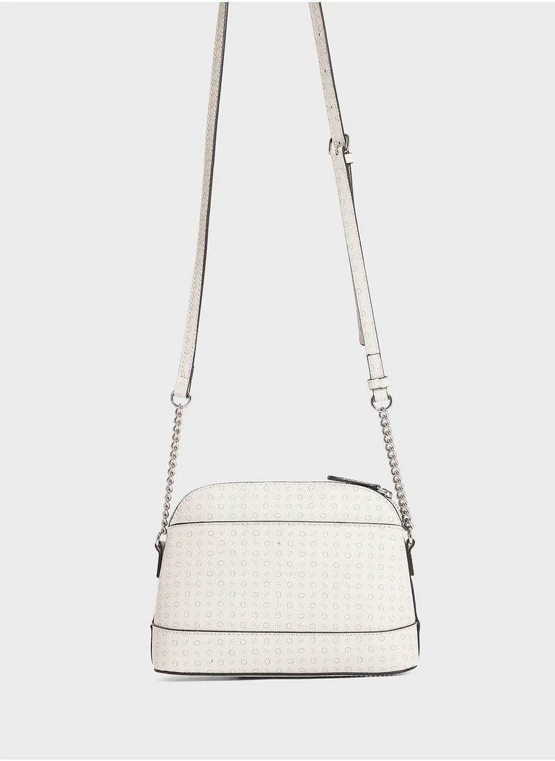 GUESS Tidewood Mini Top Zip Crossbody