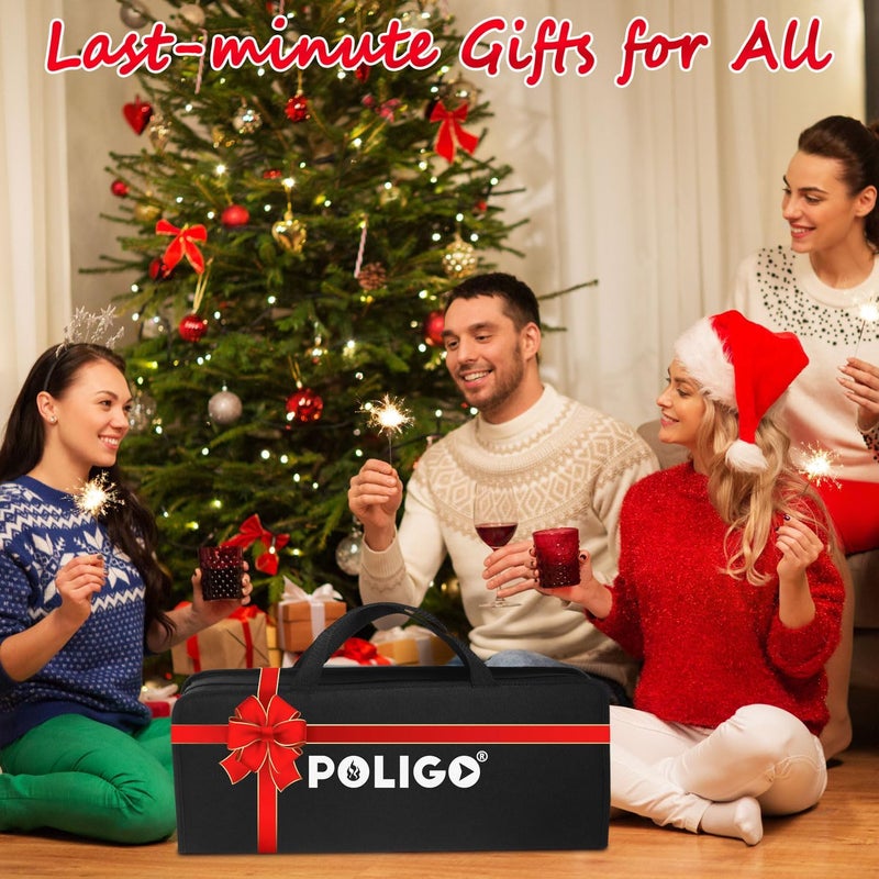 POLIGO 29 PCS BBQ Grill Accessories Stainless Steel BBQ Tools Grilling Tools Set with Storage Bag for Fathers Day Dads Birthday Presents - Camping Grill Utensils Set Ideal Grilling Gifts for Men Women - Image 2