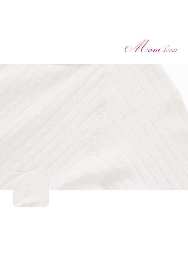Mom lover Baby pit strip one-piece suit, with snap design for easy putting on and taking off, angel wing decoration, and novel creativity - Image 5